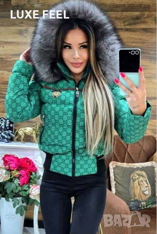 Дамски Зимни Якета ⚜️ Gucci , снимка 2 - Якета - 52671971