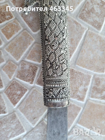 Нож, кама, кинжал, йеменска шафра, снимка 3 - Антикварни и старинни предмети - 51085258