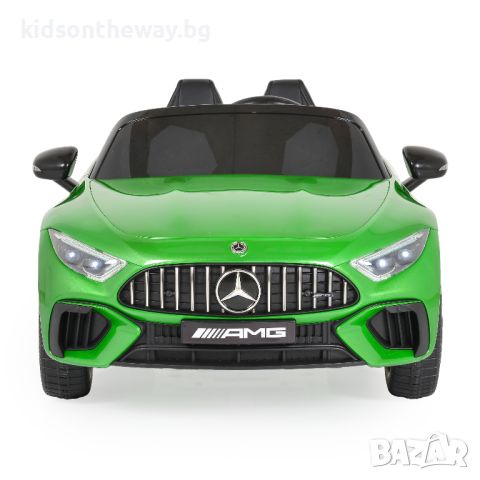 Акумулаторна кола Mercedes-Benz DK- SL63 зелен, снимка 2 - Детски велосипеди, триколки и коли - 46387736