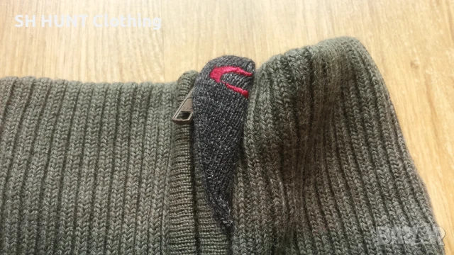 ULVANG Half Zip Sweater 100% Wool размер S / M пуловер 100% Вълна - 1328, снимка 6 - Пуловери - 51342460