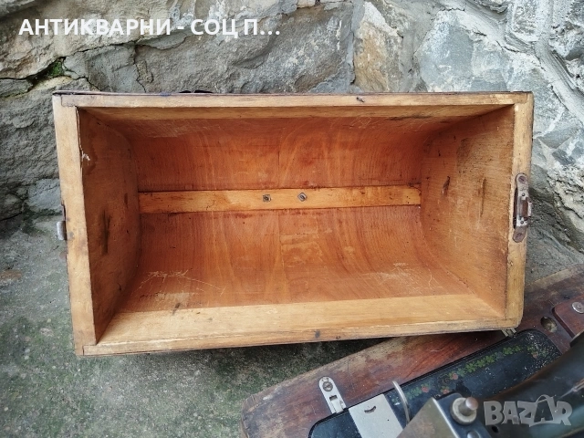 Стара Соц Немска Шевна Машина ЕКСЕЛА / НОМЕР 1631., снимка 9 - Антикварни и старинни предмети - 53687856