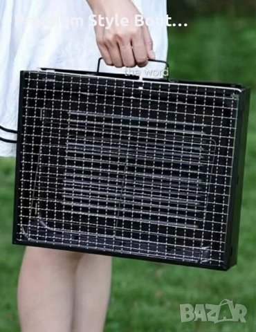 Градинска преносима скара, подходяща за къмпинг, пикник и терасата, снимка 5 - Градински мебели, декорация  - 53666443