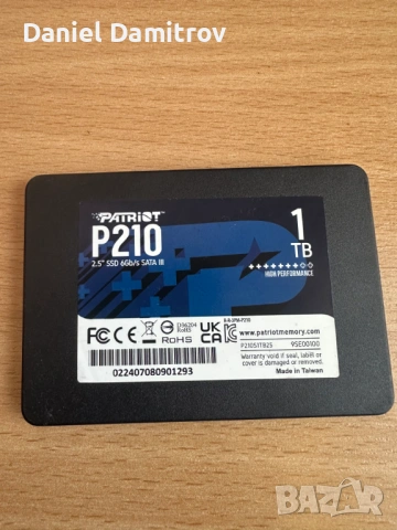 SSD 1TB Patriot P210