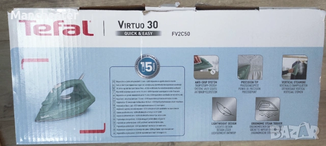 Чисто нова ютия на Tefal , снимка 5 - Ютии - 54276946