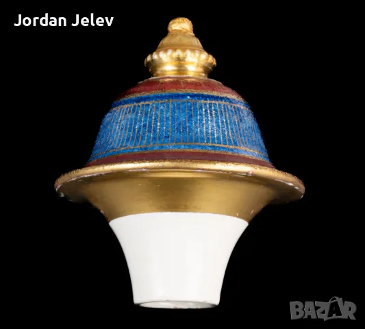 Рядка 100 годишна ваза от Franz Anton Mehlem- Royal Bonn., снимка 13 - Вази - 50295157