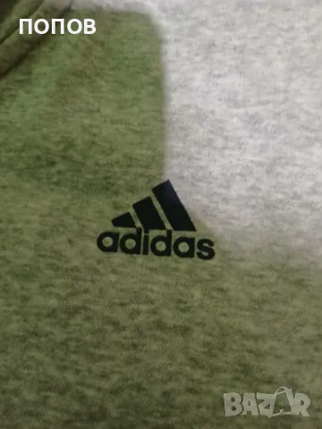 Оригинално Горнище на Adidas-XL със качулка, снимка 5 - Спортни дрехи, екипи - 47906542