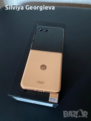 Motorola Razr 50 ultra, Dual SIM, 12GB RAM, 512GB, 5G, Peach Fuzz, снимка 7 - Motorola - 53353032