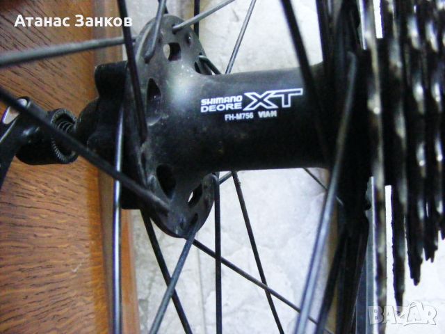 Сет капли Shimano XT 756 сликови гуми 26 цола, снимка 5 - Части за велосипеди - 45761595