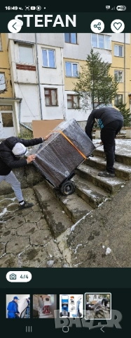 качване на тежки предмети по стълби с електрическа количка, хамалски услуги , снимка 4 - Други услуги - 53222236