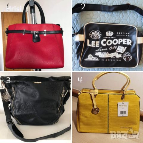 Нови и запазени чанти Furla, DESIGUAL, Lee Cooper, Calvin Klein, Adidas, снимка 2 - Чанти - 31723194