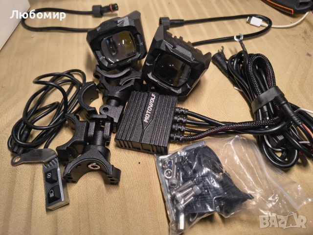 MOTOWOLF LED ФАРОВЕ ЗА МОТОЦИКЛЕТ , снимка 4 - Аксесоари и консумативи - 50760857