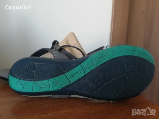 Clarks N38, естествена кожа, без забележки , снимка 4 - Сандали - 50083428