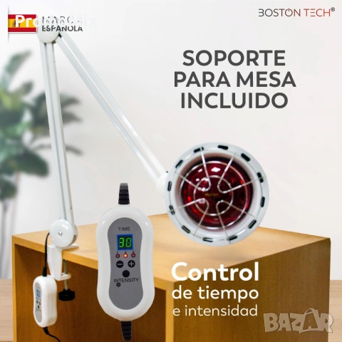  Професионална инфрачервена лампа Boston Tech WE108 Infratherap Физиотерапия и термотерапия, снимка 9 - Други - 53443914
