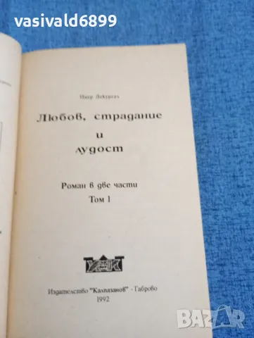 Пиер Декурсел - Любов, страдание и лудост том 1, снимка 4 - Художествена литература - 47729450