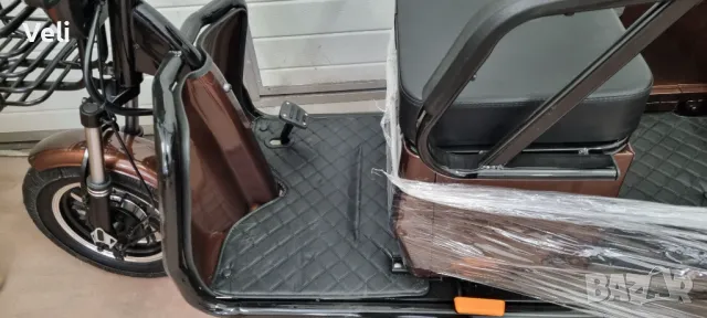 Електрическа триколка карго лукс двуместна и товарна , снимка 6 - Мотоциклети и мототехника - 50158578