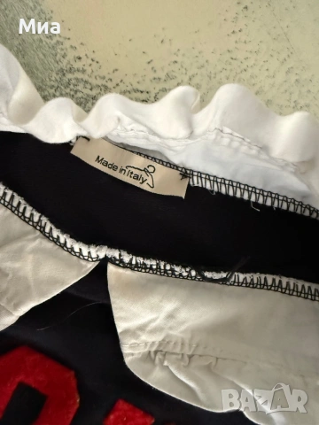 Дамска блуза с ефект като риза, снимка 4 - Блузи с дълъг ръкав и пуловери - 53404700