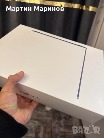 ЧИСТО НОВ Macbook Air M4 15 inch MIDNIGHT 