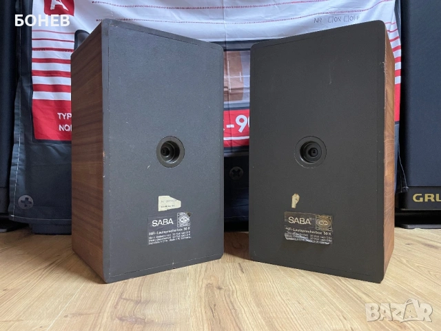 Винтидж тонколони SABA 50 K ( 1974г), снимка 8 - Тонколони - 53471394