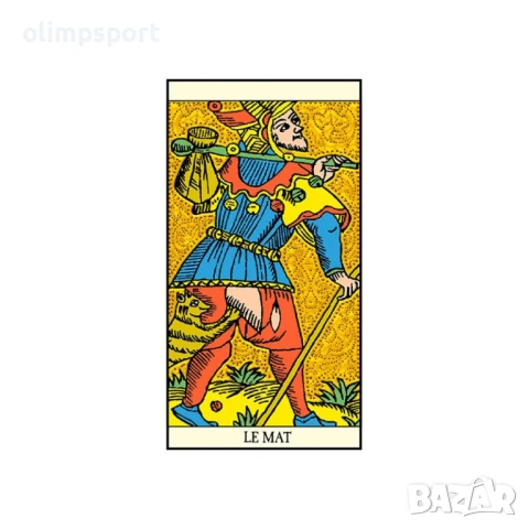 Карти Таро LoScarabeo Golden Tarot of Marseille , снимка 2 - Карти за игра - 51356048