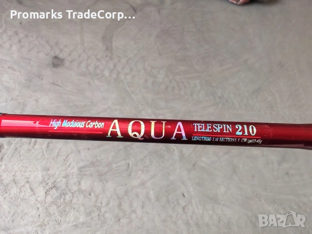 Въдица + макара за спининг. Нова! , снимка 8 - Въдици - 54239547