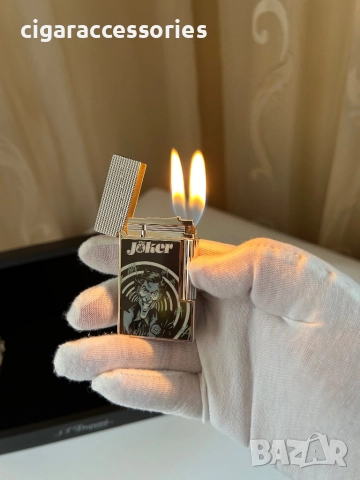 Запалка S.T. Dupont Joker – 2 пламъка, снимка 2 - Запалки - 52666149