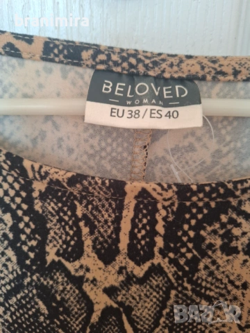 Тиглова памучна рокля.Не , снимка 3 - Тениски - 53649984