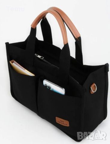 Дамска текстилна чанта в бизнес дизайн 35*13.5*26cm, снимка 1 - Чанти - 46411625