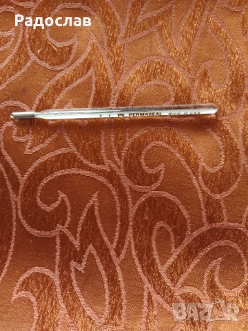 стар медицински термометър Permaseal U.S.A., снимка 6 - Уреди за диагностика - 53957597