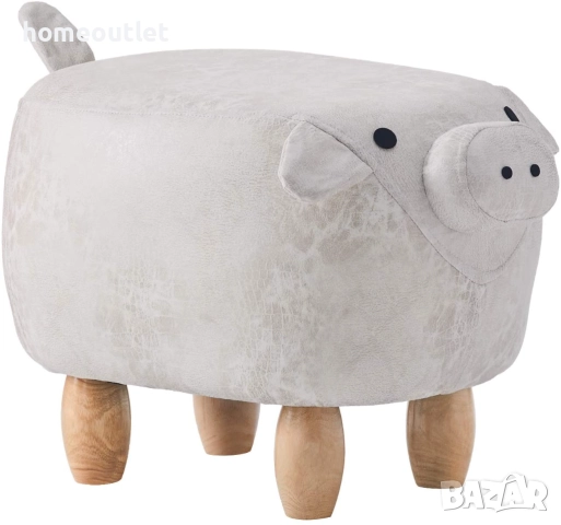 ПРОМОЦИЯ Табуретка прасенце с очарователен дизайн C-ASL028GY 