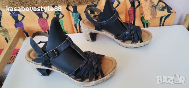 Сандали Gabor 40.5н.Естесвена кожа , снимка 6 - Сандали - 51093612