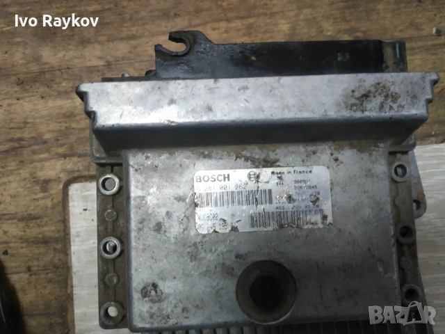 компютър CITROEN XANTIA PEUGEOT 406 1.9TD, 9624519580, BOSCH ,0281001262