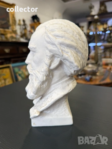 Бюст на великия композитор и пианист Брамс - GOEBEL №7885, снимка 6 - Колекции - 53618473