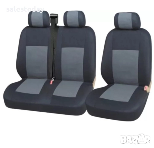 Предни Калъфи за бус, пикап 2+1, 4 цвята Пердна тапицерия, снимка 3 - Аксесоари и консумативи - 51215575