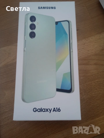 Смартфон SAMSUNG GALAXY A16 A165 6.70 ", 128 GB, RAM 4 GB с гаранция, снимка 2 - Samsung - 53870435