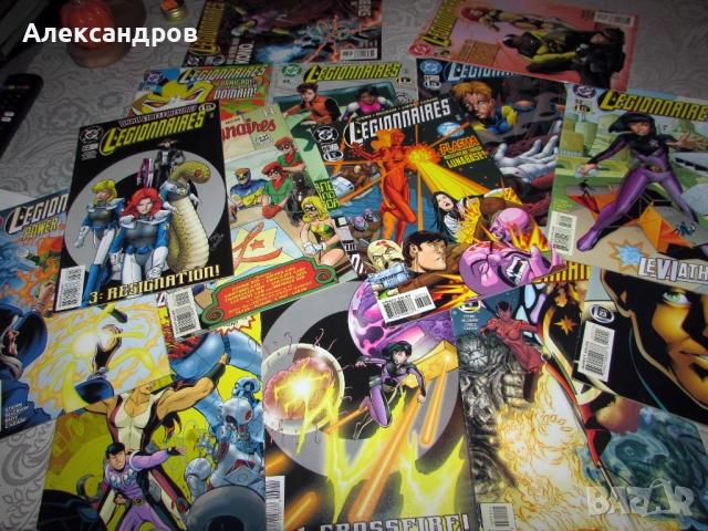 Комикси Legionnaires и Thunderbolts 