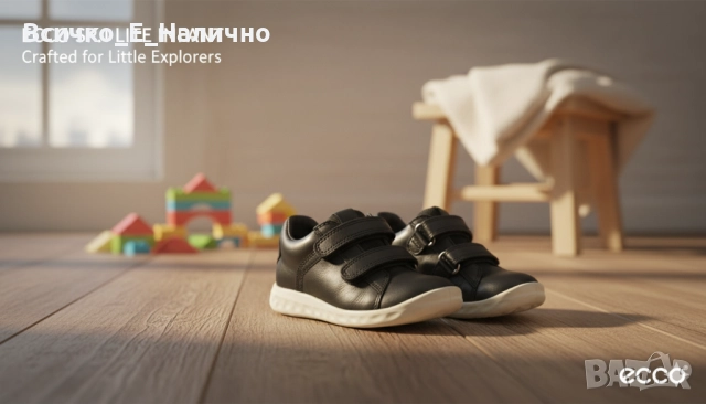 Бебешки обувки Ecco (естествена кожа, 22 размер)