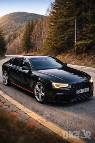 продавам лек автомобил audi a5 4х4 2013  4врати десен волан регистриран 