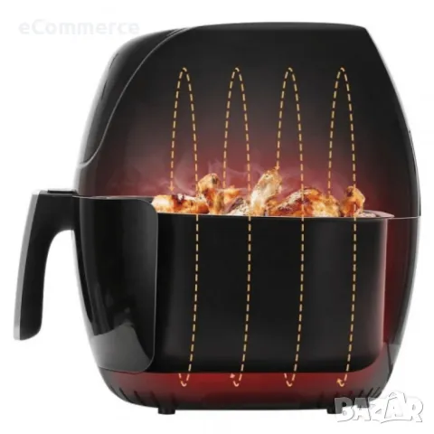 Промоция - Фритюрник AirFryer Voltz OV51980F 1800W, 7.7L, 2 ГОДИНИ ГАРАНЦИЯ, снимка 7 - Фритюрници - 47824999