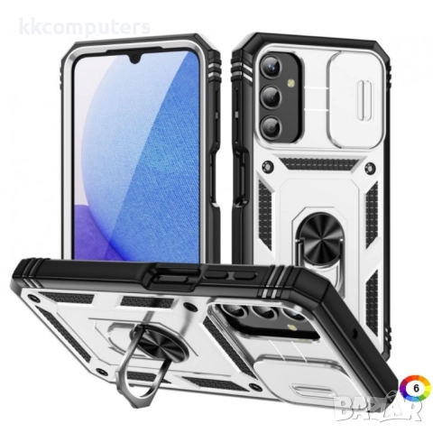 Samsung Galaxy A25 5G Удароустойчив Ring Holder Калъф и Протектор, снимка 5 - Калъфи, кейсове - 52738270