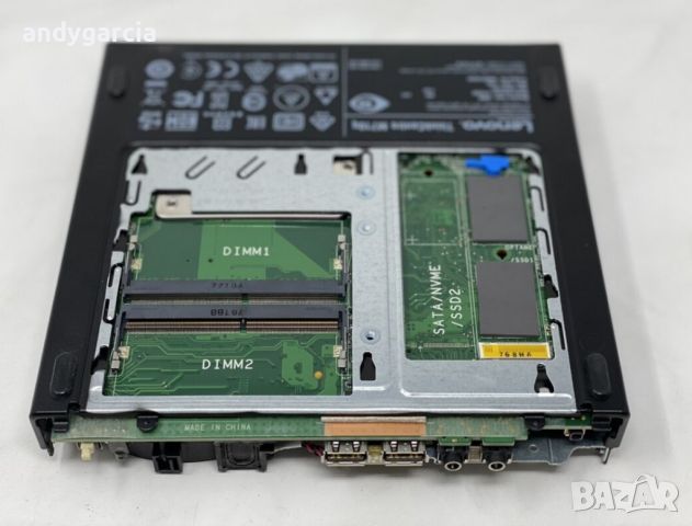 Lenovo M710q Tiny/Intel Core i5-6500T/16GB RAM/512GB SSD NVMe/Windows 10 Pro малък настолен компютър, снимка 9 - Работни компютри - 46468226