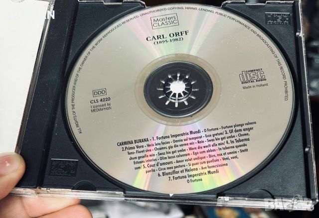 Carl Off,Norah Jones,Pavarotti,Bocelli, снимка 3 - CD дискове - 45993886