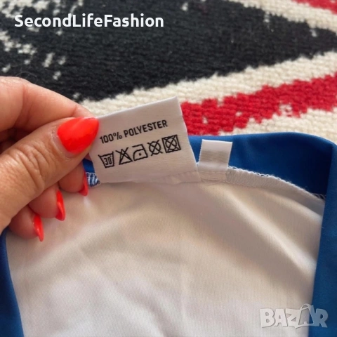 Баскетболен потник Kinder бял мъжки размер S, снимка 4 - Спортни дрехи, екипи - 54173528