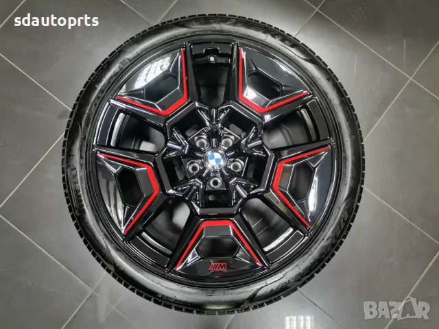 Нови 22" Джанти BMW Style 922 M Red Label Гуми Датчици БМВ XM G09, снимка 5 - Гуми и джанти - 47865735