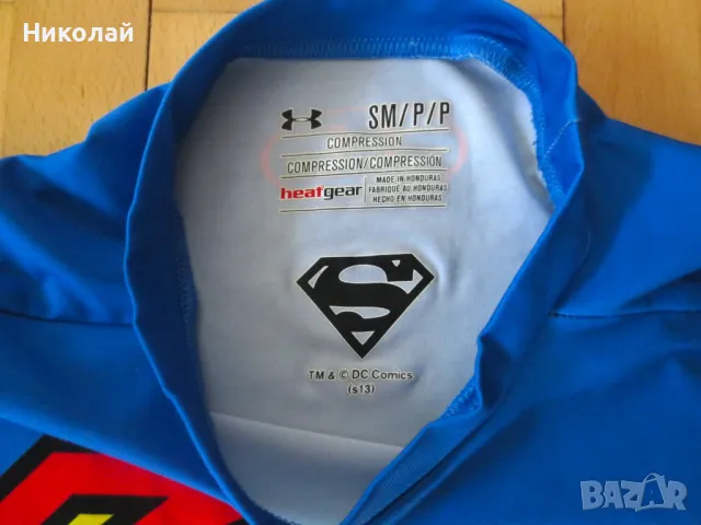 under armour supermen тениска, снимка 3 - Тениски - 47193100