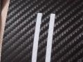 Качествени карбон черни стикери за прагове на автомобил кола марка R line Р лайн + подарък , снимка 4
