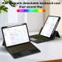 TP-5010D магнитен калъф с Bluetooth клавиатура и RGB подсветка за iPad (2025) / 10.9 (2022), снимка 2