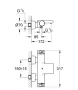 Термостатен смесител Grohtherm 2000 (34174001), термостатен смесител за вана / душ с каскаден чучур, снимка 5