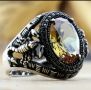ТОП! Уникален пръстен от висококачествена медицинска стомана, снимка 1 - Пръстени - 45870458
