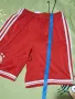 FC Bayern Munchen 2012 Home Shorts Adidas Red Short Pants Size Boys  L Soccer, снимка 3