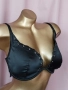 Hunkemoller 85 E Черен сатенен сутиен , снимка 5